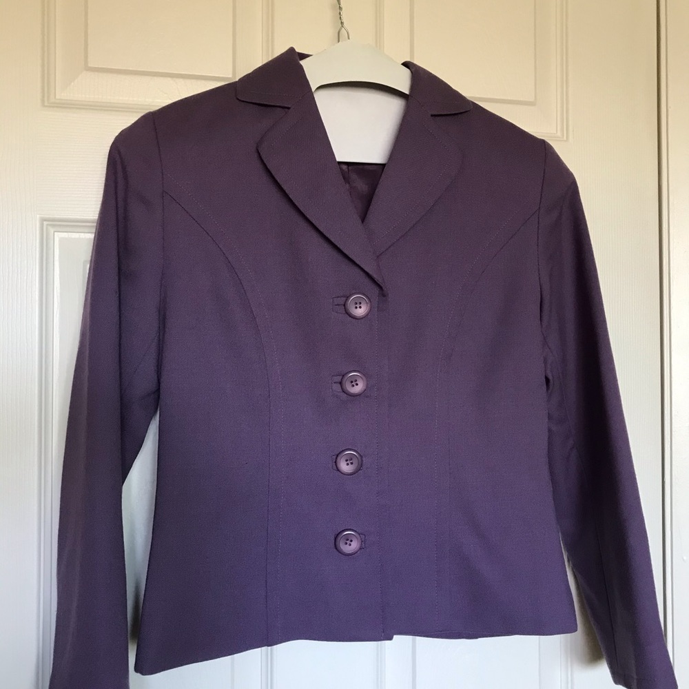 Pendleton 100% virgin wool, lined blazer, size 4P